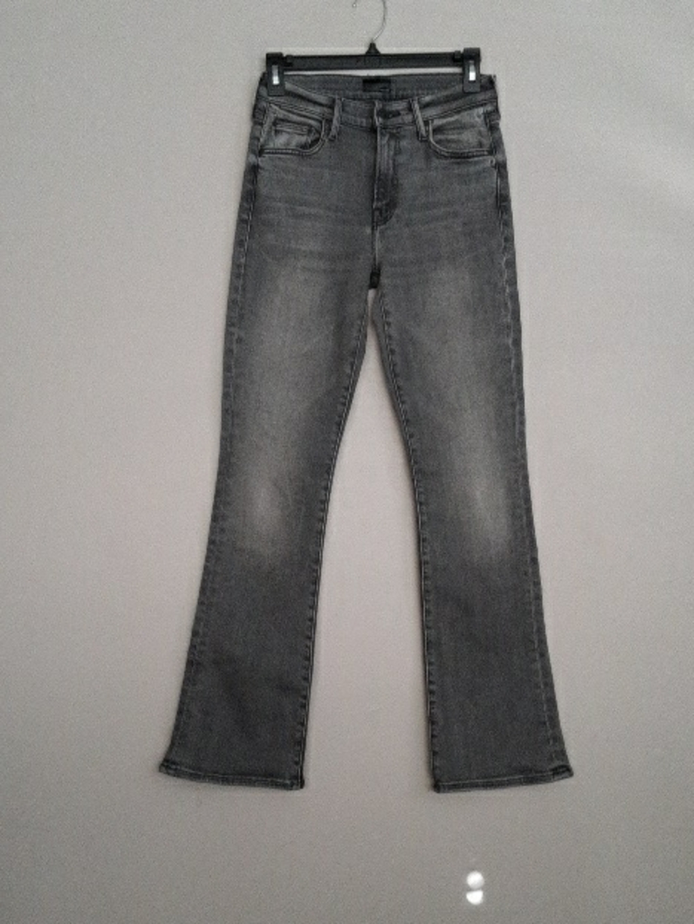 MOTHER Women's Black/Gray Flare Jeans